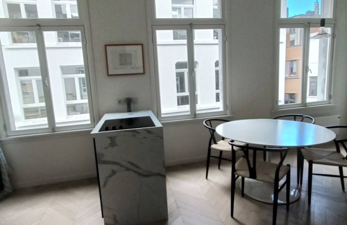 Sint-Andries Apartment | 5 Minuten van de Groenplaats, Goed Gelegen Modern en Uniek