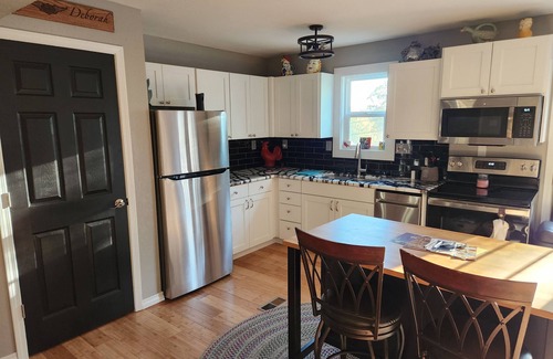 Warsaw House | 5 minutes from Downtown Warsaw! Remodeled Home W/Game Room, Deck & Fenced Yard.
