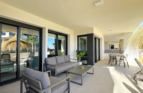 Orihuela Costa Apartment | 5 minutes from the beach! Luxury apartment, spacious terrace and right by pool!