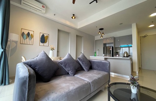 Kuala Lumpur House | 5 minutes to MRT @ Trion Kuala Lumpur 2 Bedroom Family Cozy Condo for 6pax