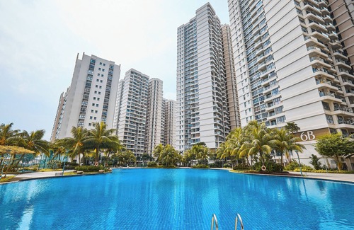 Central District Apartment | 5 Pax Country Garden Danga Bay Seaside/Johor Bahru with WiFi and Fitness Room