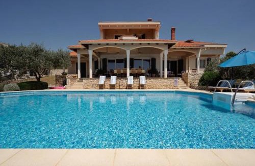 Kozino Villa | 5* Seaview Villa Clara for 12+ guests, Kožino