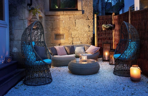 Rieden House | 5 star ambience to feel good with sauna, woodburning stove and beautiful courtyard.