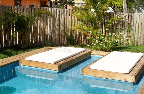 Trancoso House | 5 suites, Pool, sea view next to Mirror Beach with full kitchen