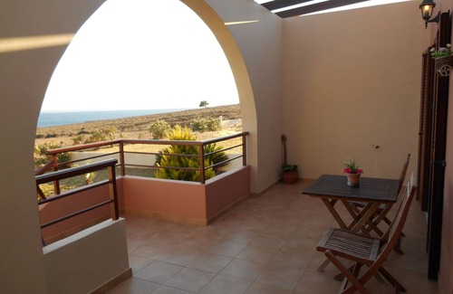 Frangokastellon Apartment | 5' to the Libyan Sea, 5' to the pool & gardens, and 0' to the panorama view!
