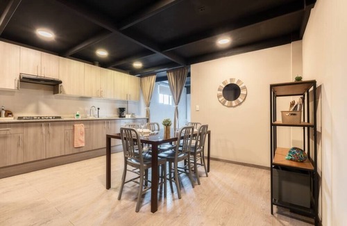 Venustiano Carranza Condo | 507 Private Terrace 3Bdroom 2Bath AC dwntn CDMX