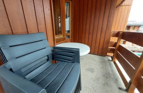Les Avanchers-Valmorel Apartment | 50m from ski slopes, 3rd floor, view ski slopes, balcony, tv, ski locker, 27m², Valmorel