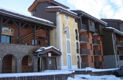 Bellentre Apartment | 50m from ski slopes, 6th floor, balcony, tv, ski locker, 35m², Montchavin La Plagne