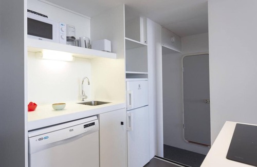 Arc-2000 Apartment | 50m from ski slopes, 7th floor, balcony, tv, 56m², Les Arcs