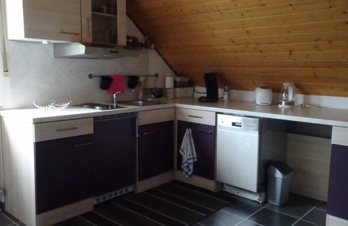 Muhr am See Apartment | 50qm großes Feriendomizil im Dachgeschoss mit Balkon