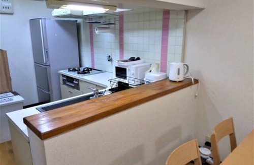 Ota-Kami Machi Apartment | 56JapaneseWestern room LDK Cleaning 1 parkin - Maison Ota B Building No 202/Takamatsu Kagawa