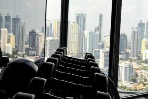 Sukhumvit Apartment | 5min to BTS Fully Equipped Kitchen with City View