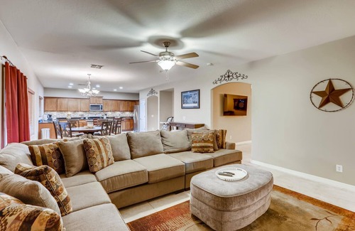 Rio Crossing House | 6 bedroom with heated pool, theatre and game room
