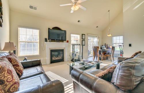 Concord House | 6 Mi to Charlotte Motor Speedway Home with Fire Pit