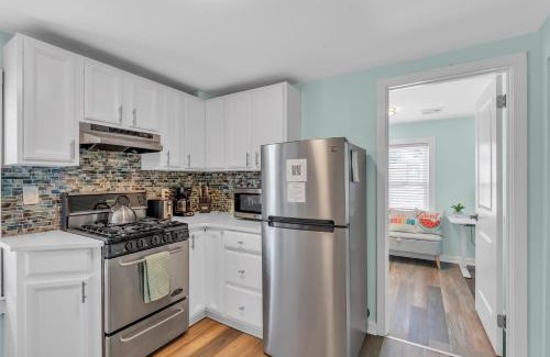 Ocean Grove Apartment | 6-Min Walk to Asbury Park & OG Main St - Updated & Cozy Apartment in Historic Ocean Grove - Fire Pit & Patio - Fast Wi-Fi