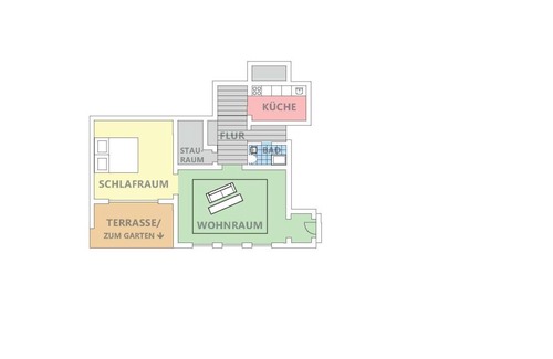 Waldbreitbach Apartment | 65 m² Apartment ∙ 1 bedroom ∙ 3 guests