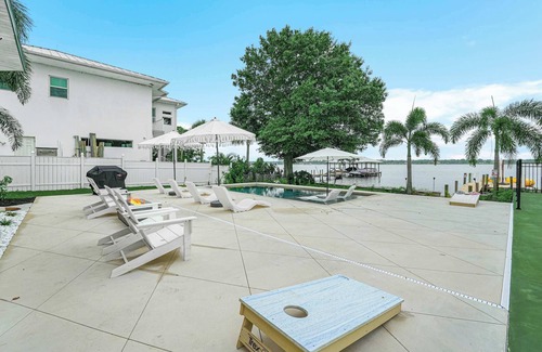 Sebring House | 6BR Lakefront Home w/Pool, Pickleball, & More!