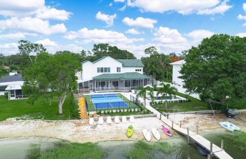 Sebring House | 6BR Lakefront Home w Pool Pickleball More
