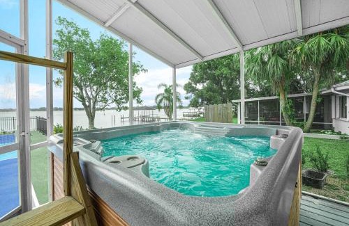 Sebring House | 6BR Lakefront Home w Pool Pickleball More