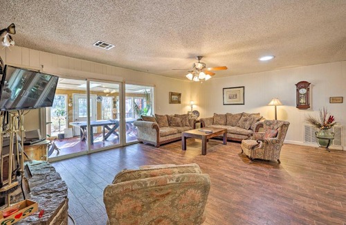 Rogers Villa | 7 Mi to Lake Expansive Rogers Villa with Pond!