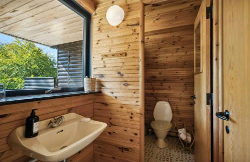 Vester Grønning House | 70S Holiday Home With Fjord Views At Lyby Beach