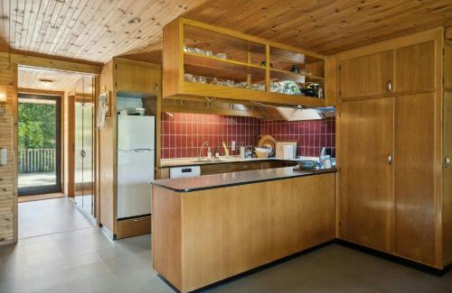 Vester Grønning House | 70S Holiday Home With Fjord Views At Lyby Beach