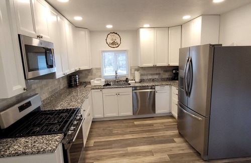 Chesaning House | 75 Acre Nature Home 100yd Shooting Range, Axe Throwing, Trails, Fire Pit, & More