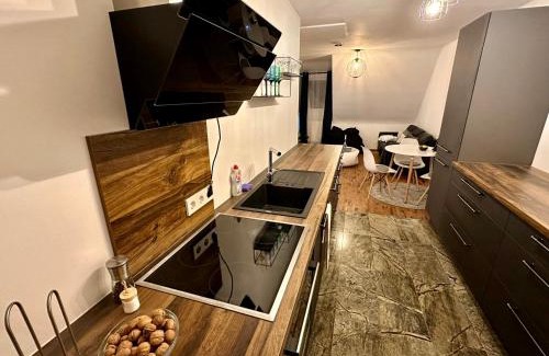 Alt-Muhlburg Apartment | 77m² - 3 Zi Modern Zentrum Küche Dachterrasse WLAN