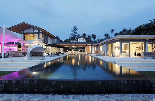 Khok Kloi Villa | 7BR Beachfront Villa w/Kid's Room and Spa | Natai Beach