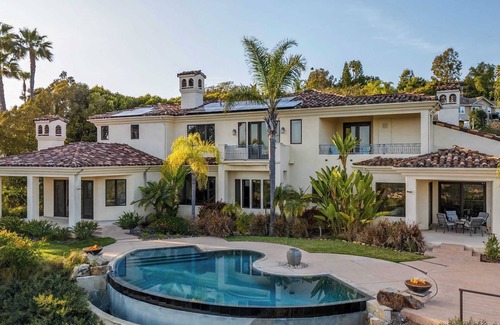 Carlsbad House | 7BR Carlsbad Estate with Pool, Firepit & Views