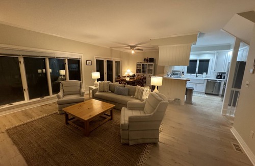 Idylwilde House | 8 Bedroom Dream Home in Harbor Springs with water views and a beach!