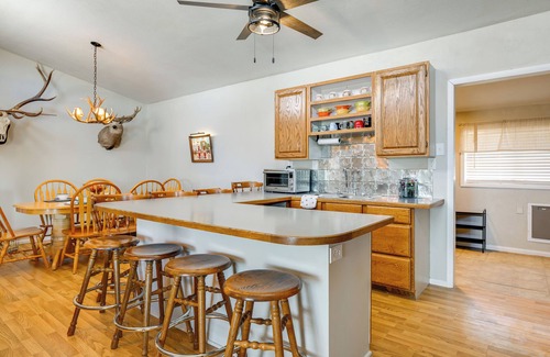Pioche House | 8 Mi to Hiking: Home w/Patio in Dtwn Pioche