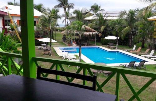 Playa Hermosa House | #8 Ocean view Beach Front Bungalow 2nd Row