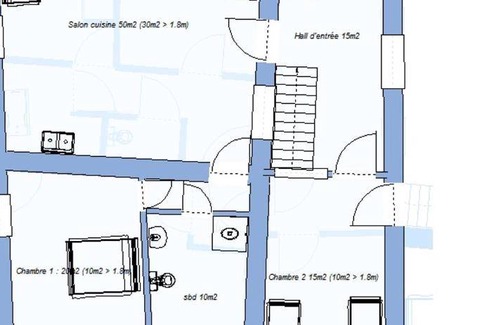 Albigny-sur-Saone Apartment | 80 m² Apartment ∙ 2 bedrooms ∙ 6 guests