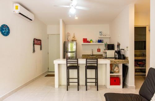 Progreso Municipality Apartment | 87972 Romantic condo, best retreat for a couple, 1 block from the Ocean