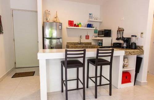 Progreso Municipality Apartment | 87972 Romantic condo, best retreat for a couple, 1 block from the Ocean