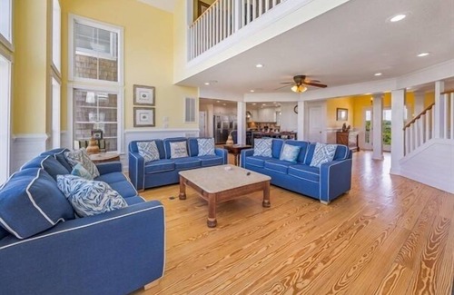 Corolla House | $8k off: Oceanfront Mega-Estate | 32BR - 6 Acres| Pool, Game Room, Theatre