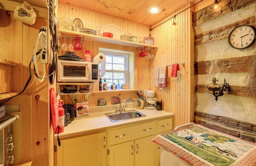 Tannersville Cabin | 9 Mi to Creeper Trail: Woodsy Abingdon Cabin
