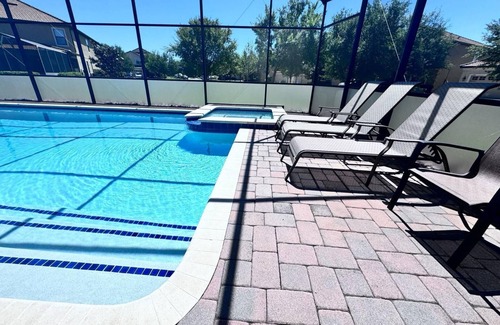 Davenport Villa | 9BR Retreat for 20 w/Game Room | Champions Gate