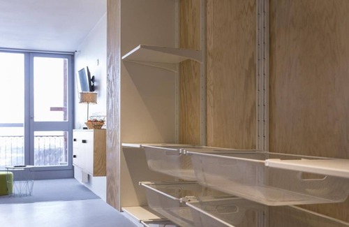 Arc-2000 Apartment | 9th floor, view mountain, balcony, 29m², Les Arcs