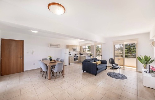 Pernera Apartment | A 2-bedroom, spacious second-floor apartment that can accommodate up to 5 people