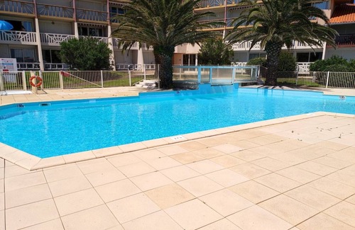 Vieux-Boucau-les-Bains Apartment | A 2 pas de la Plage, Studio vue top et Piscine