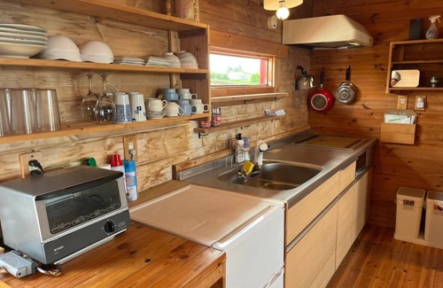 Motobu House | A 2LDK log house that can be enjoyed by families a/Kunigami-gun Okinawa