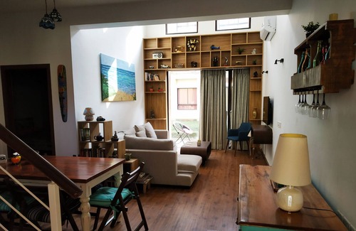 Vedic Village Apartment | A 3 bed room apartment on two levels with a big living & dining area.