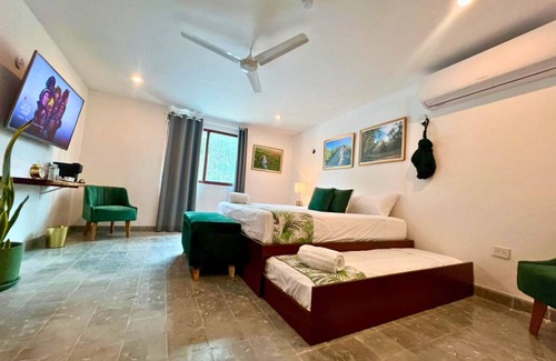 Merida Municipality Bed & Breakfast | ¡A 5 Minutos de Paseo Montejo! Hermosa Habitación Ideal Para Familas o Amigos
