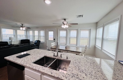 Grand Isle House | A Beach Getaway: Beachfront camp in Grand Isle, LA, perfect for 14 guests!