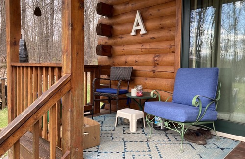 Pittsfield Cabin | A Beautiful Log Cabin In The Woods, On Pontoosuc Lake, Yet Near Everything