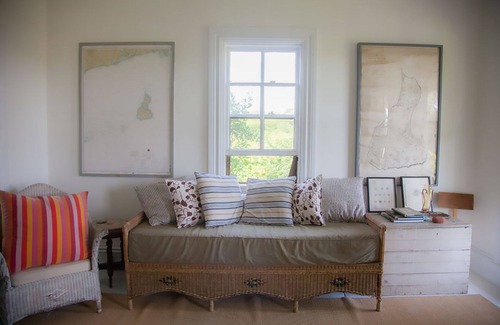 New Shoreham House | A Block Island landmark with historic charm, gardens, long water views