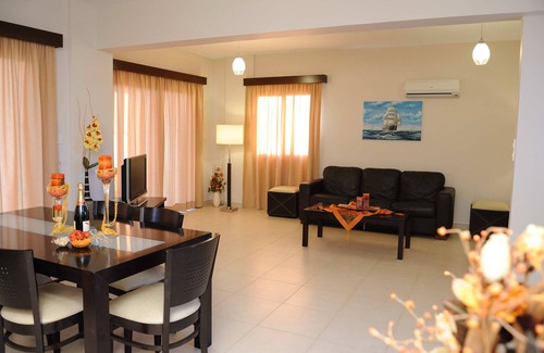 Pissouri Villa | A first class villa 3bedroom, big pool, panoramic uninterrupted sea view.Wi-Fi.