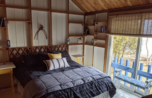 Belgium House | "A" frame cottage on the shore of Lake Michigan